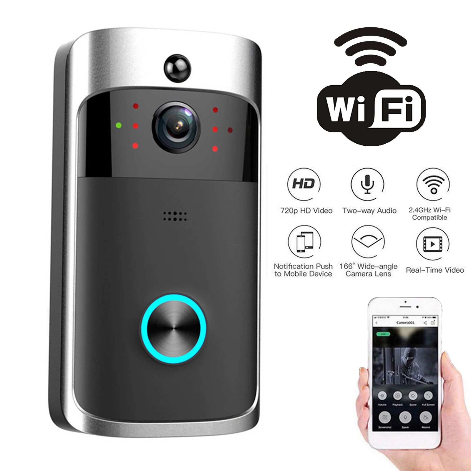 Home Security Items - 2026 NEW V5 Video Door Bell