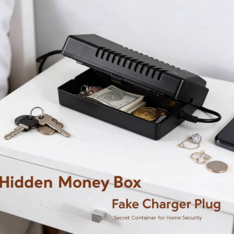 Home Security Items - Hidden Money Box Fake Charger Plug