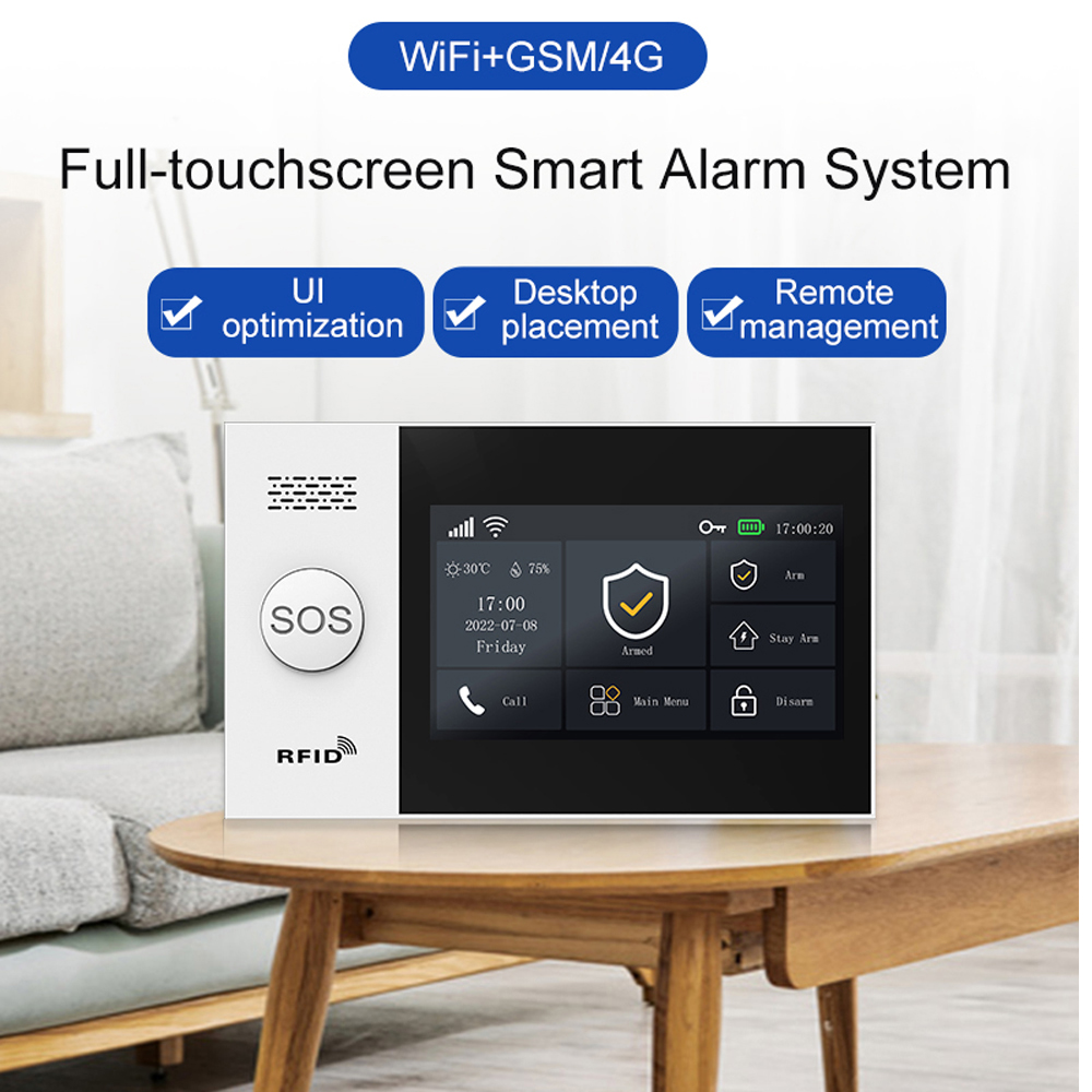 PGST107 4G Tuya smart home Ala - Sim Gsm Alarm 评论和价格