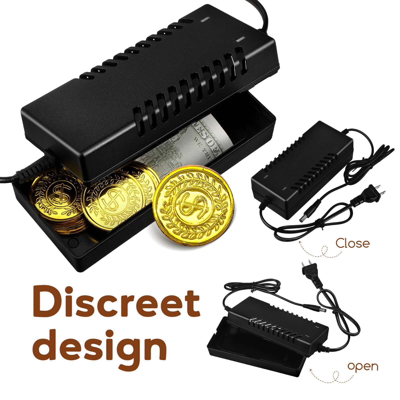 Hidden Money Box Fake Charger  - Home Security Items 评论和价格