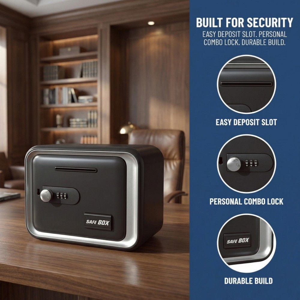 Home Use Password Lock Piggy B - Home Security Box 评论和价格