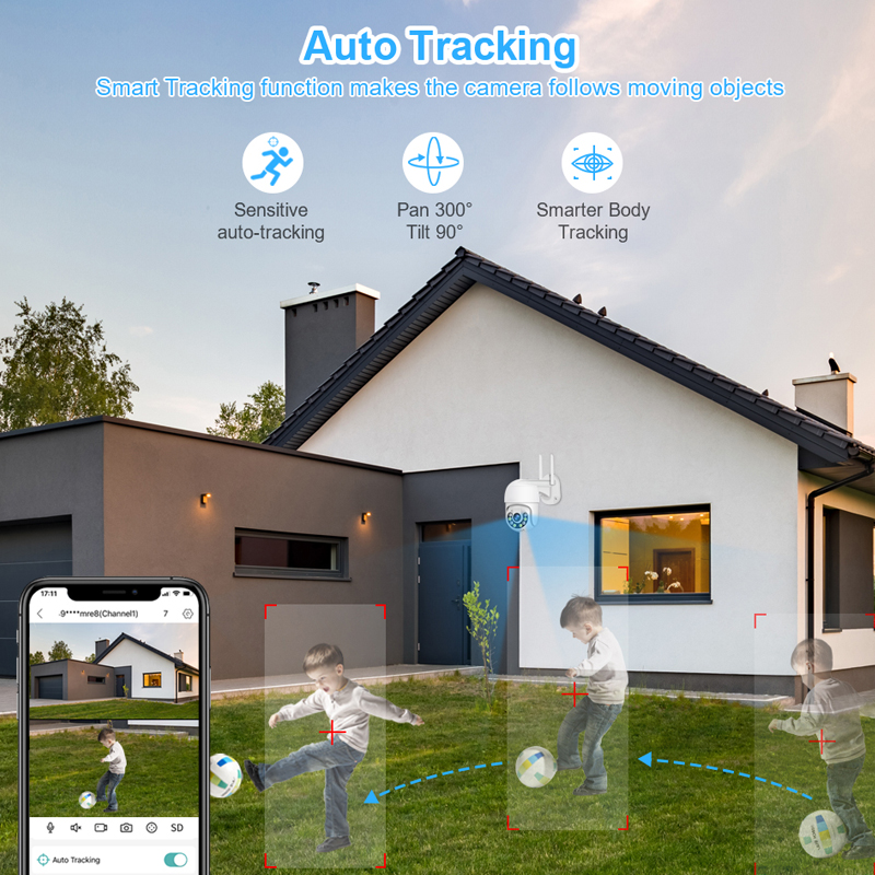 Smar 3MP Wireless CCTV Securit - Home Security Items 评论和价格